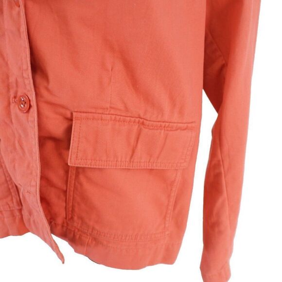 Eddie Bauer PXL Legend Wash‎ Canvas Peach Utility Jacket - Picture 2 of 11